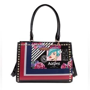 Nicole Lee Satchel Bag Weekend Awesome Chic